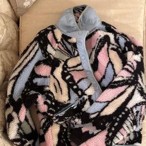 butterfly teddy jacket